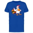 thumbnail image 1 of Rooster With Colorful Tail Tee Men's -Image by Shutterstock, 1 of 2
