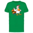 thumbnail image 1 of Rooster With Colorful Tail Tee Men's -Image by Shutterstock, 1 of 2