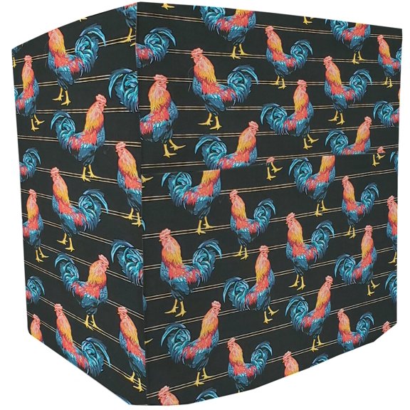 Roosters Bread Machine Cover by Penny's Needful Things (Black)