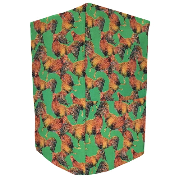 Roosters Coffee Maker Cover by Penny's Needful Things (Green)