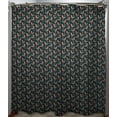 thumbnail image 1 of Roosters Shower Curtain by Penny's Needful Things (Black), 1 of 2