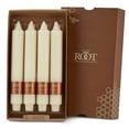 thumbnail image 1 of Root 9-Inch Unscented Timberline Collenette Candles, Ivory, Box of 4, 1 of 4