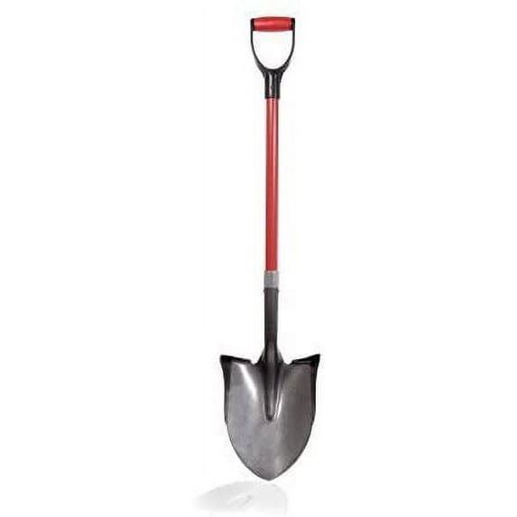 Root Assassin One Shot Garden Shovel, 43" D-Handle
