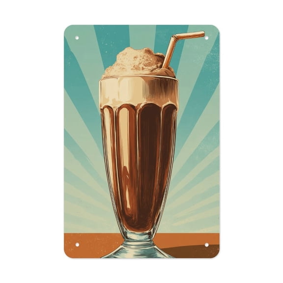 Root_Beer_Float Creative Gift Tin Art - Unique Design - Housewarming Gift