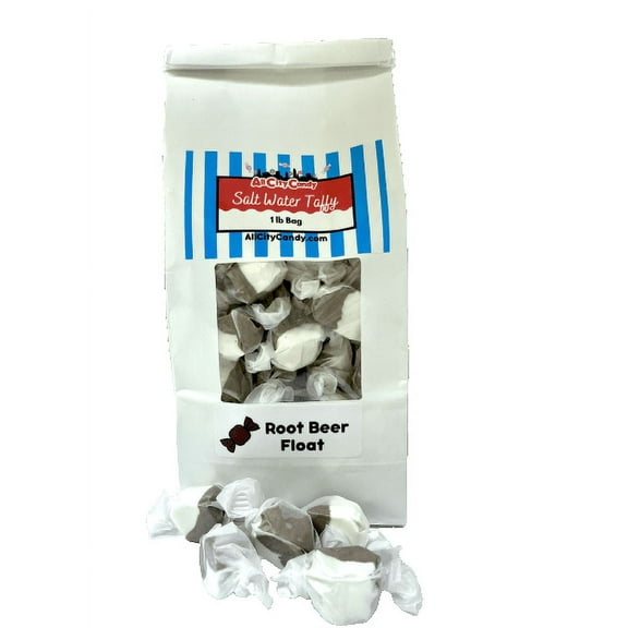 Root Beer Float Salt Water Taffy - Bulk Bags
