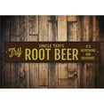 thumbnail image 1 of Root Beer Novelty Sign, Metal Wall Decor - 4x18 inches, 1 of 4