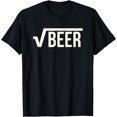 thumbnail image 1 of Root Beer (Square Root of Beer) Math Joke Gift T-Shirt, 1 of 4