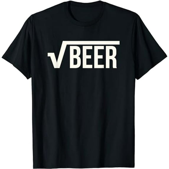 Root Beer (Square Root of Beer) Math Joke T-Shirt T-Shirt
