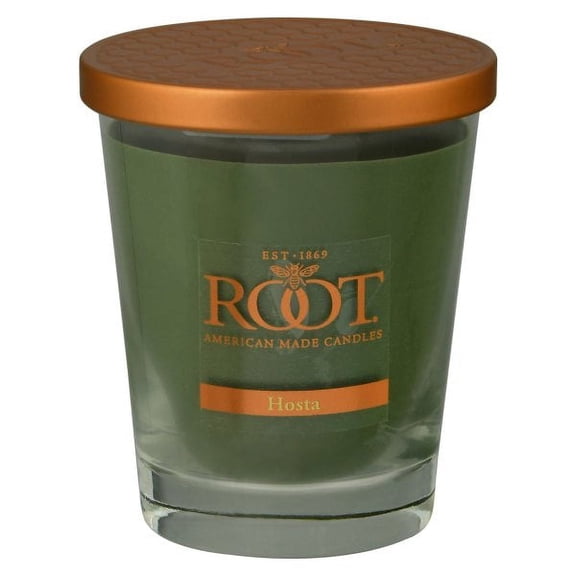 Root Candles Honeycomb Veriglass Scented Beeswax Blend Candle, Hosta
