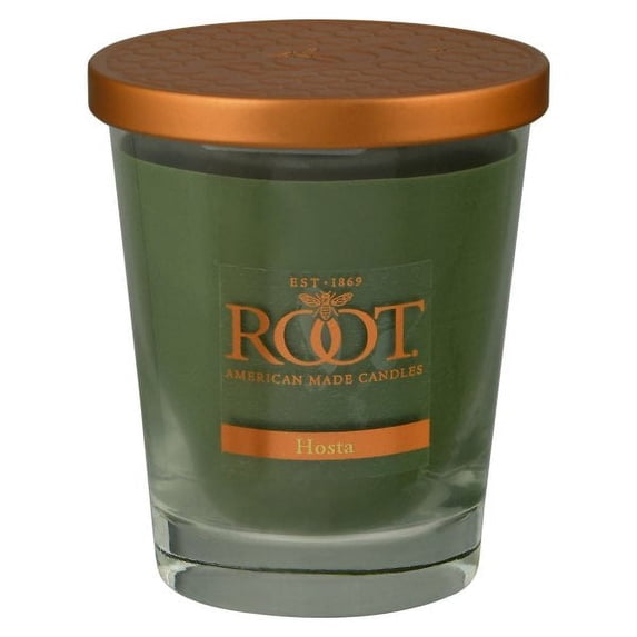 Root Candles Honeycomb Veriglass Scented Beeswax Blend Candle, Hosta