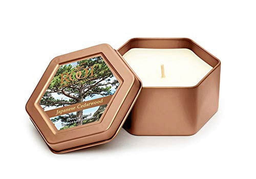 Root Candles Legacy Travel Tin Beeswax Candle, Japanese Cedarwood, 1 EA