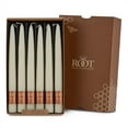 thumbnail image 1 of Root Candles Unscented Hand-Dipped 9-Inch Taper Candles, Ivory, box of 12 ea., 1 of 2