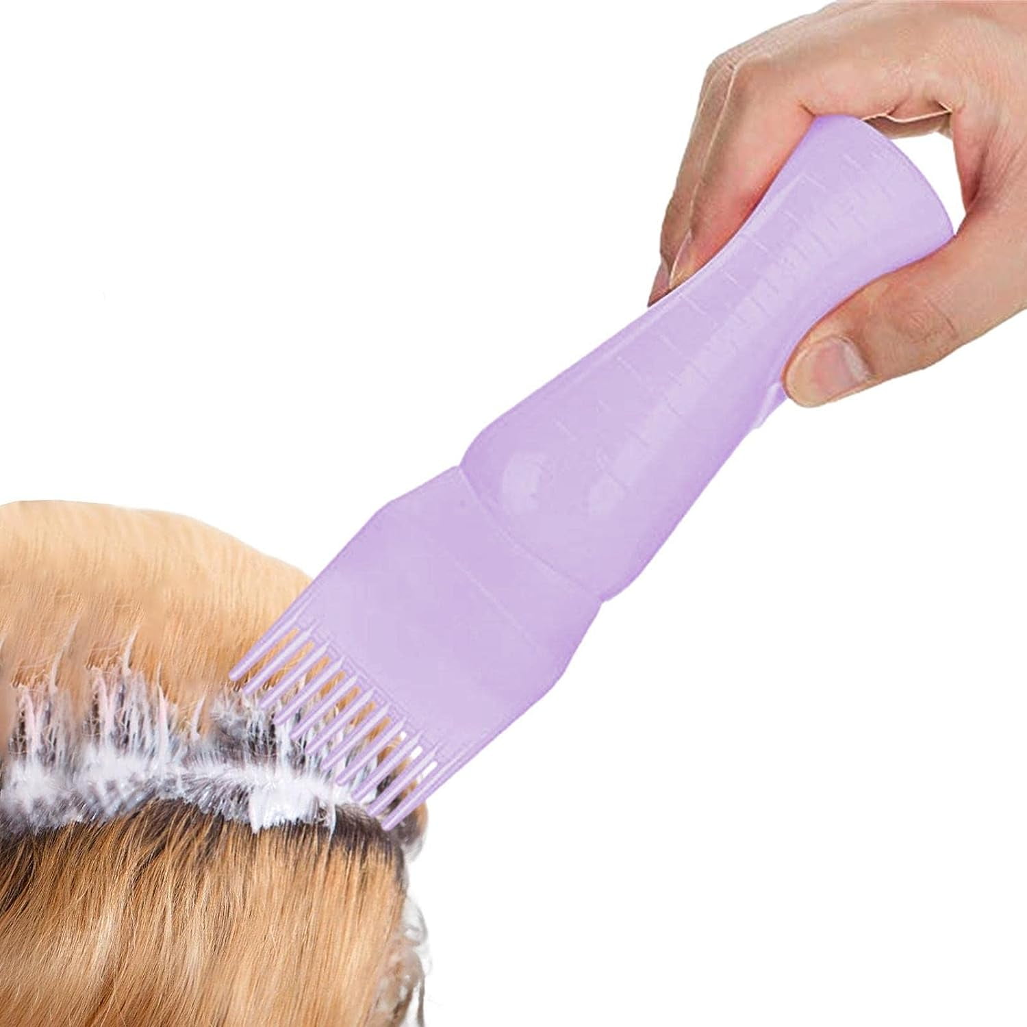 Root Comb Applicator Bottle, Portable Hair Dye Applicator Brush