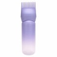 thumbnail image 1 of Root Comb Bottle Applicator, 6 Ounce Hair Dye and Oil Applicator with Graduated Scale, Reusable Plastic Bottle, Convenient for Hair Coloring and Oiling, Blue Color Makeup Organizers, 1 of 5