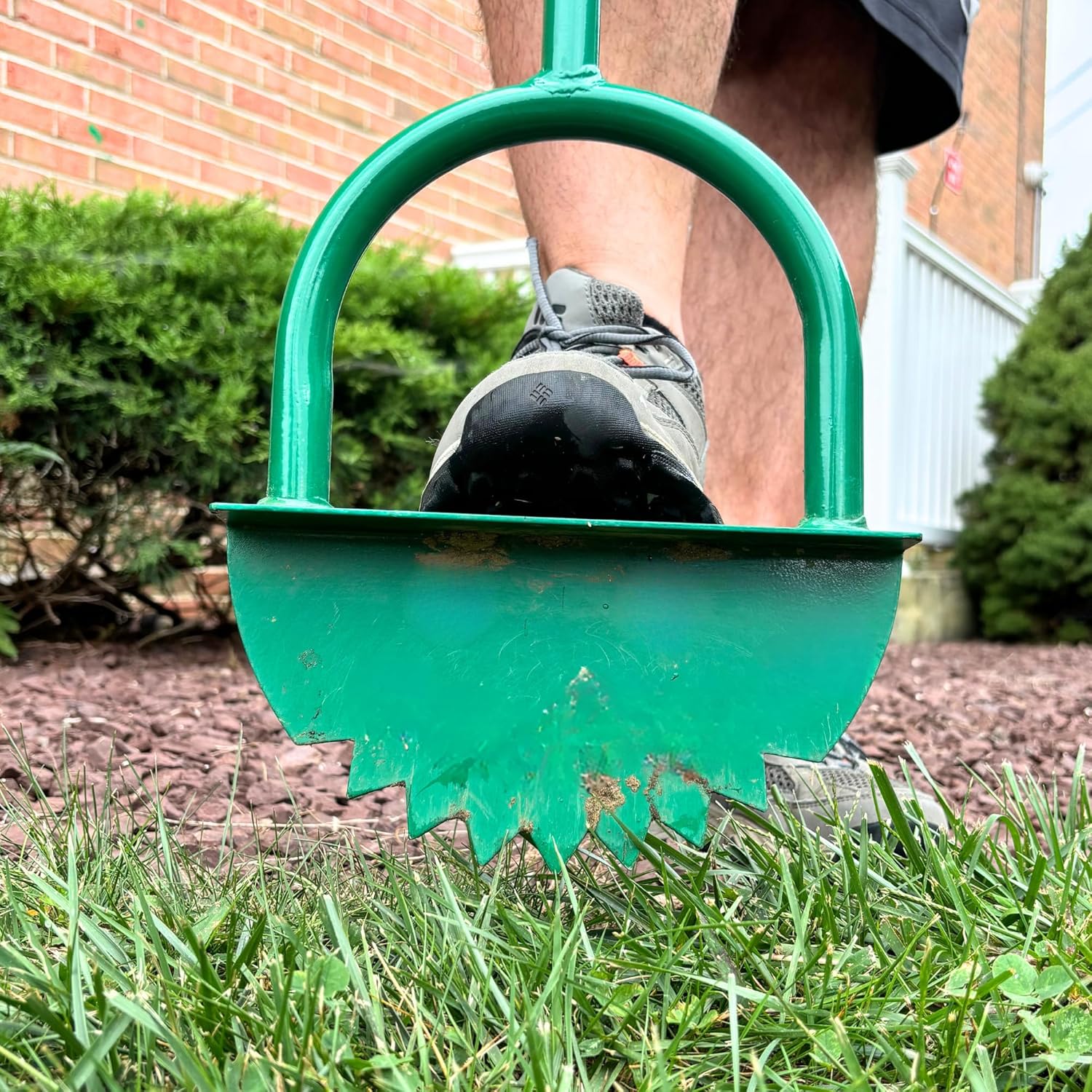 Root Cutter Edger Lawn Tool, 37 Inch Manual Lawn Edger Tool, Grass