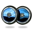 thumbnail image 1 of Root Industries Air Wheels 110mm Black and Blu Ray – Lightweight PU Scooter Wheels, 1 of 38
