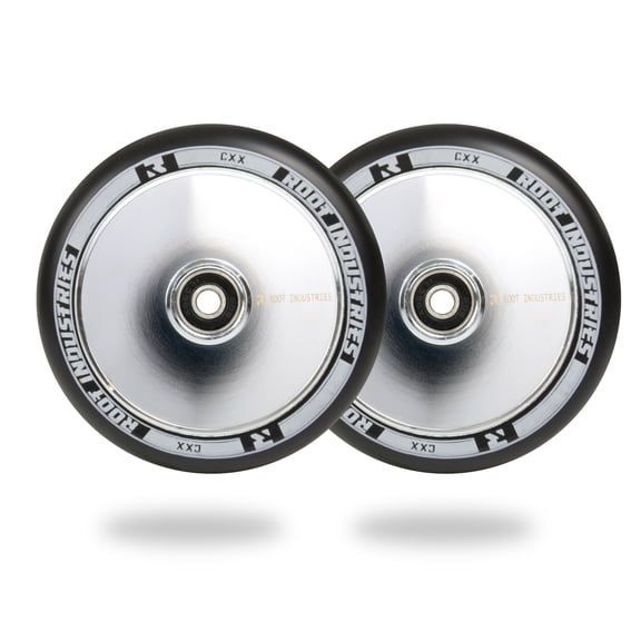 Root Industries Air Wheels - 120mm Black and Chrome
