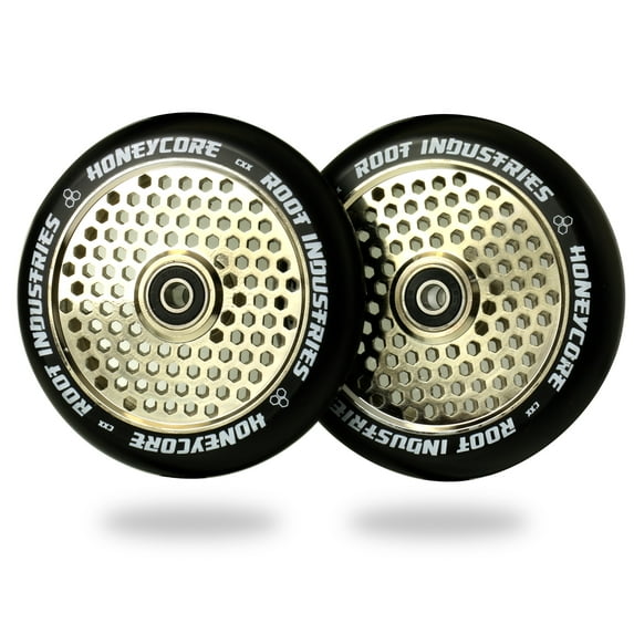 Root Industries HoneyCore Wheels - 120mm Black and Chrome