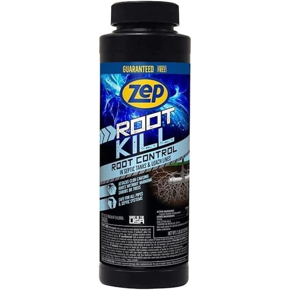 Root Kill - 2 lbs - ZROOT24 - Drain and Septic Care, Professional Strength Formula