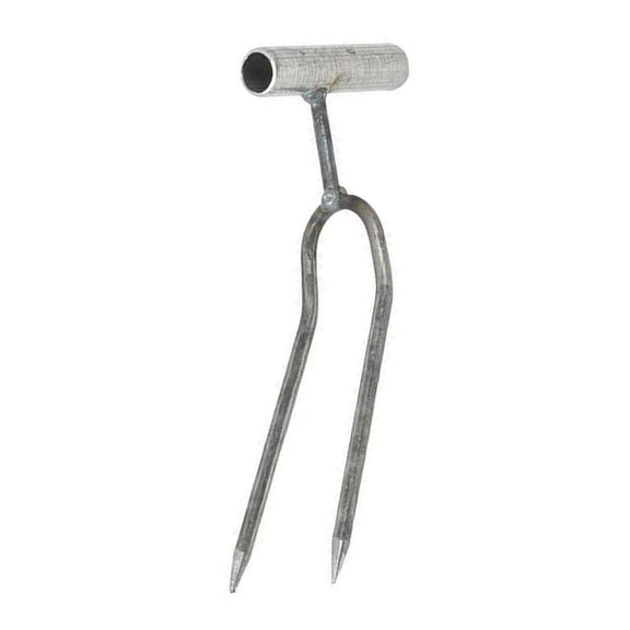 Root Rakes Iron Handheld Cultivator With Two Prongs For Efficient Soil Loosening And Plant Care