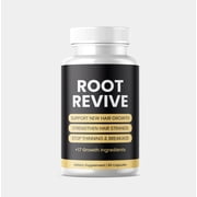 Root Revive Hair Growth Formula, 60 Capsules with Biotin, Vitamins and Herbal Blend - Made in the USA