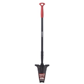 Root Slayer 2.0 RS223 Nomad Multifunctional Garden Shovel with Serrated Root-Cutting Blade and Ergonomic Handle