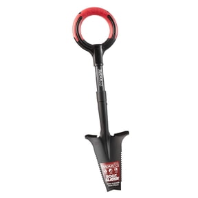 Root Slayer Mini Digger Shovel RS224 - D-Handle Garden Spade - 7.5 In Blade Width