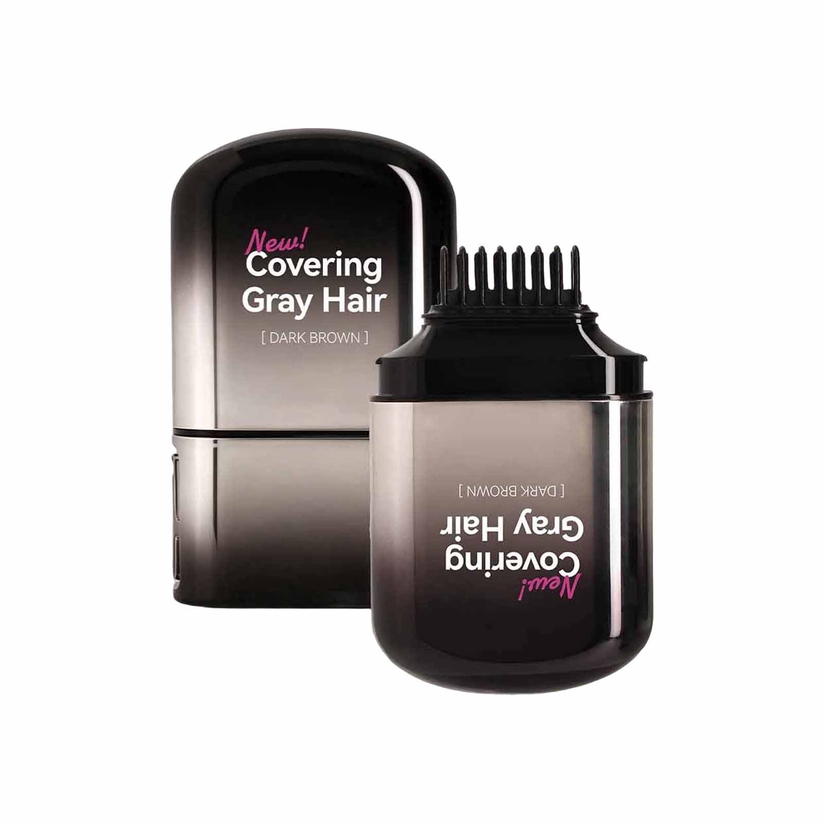 Root Touch-Up Color Stick, Temporary Gray Hair Coverage with a Comb ...