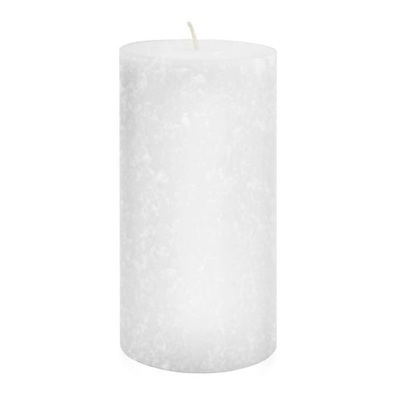 Root Unscented Timberline Pillar Candle, White - 3 x 6"