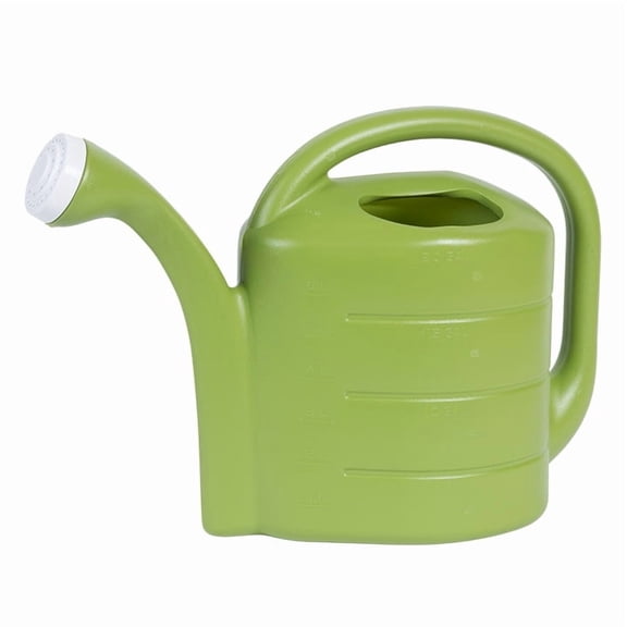 Root & Vessel 2-Gallon Green Watering Can with Removable Nozzle