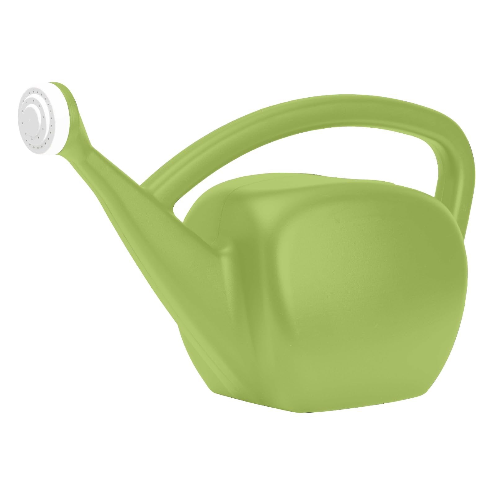 Root & Vessel Watering Can Outdoor 2 Gallon - Long Spout, Removable Nozzle - Green
