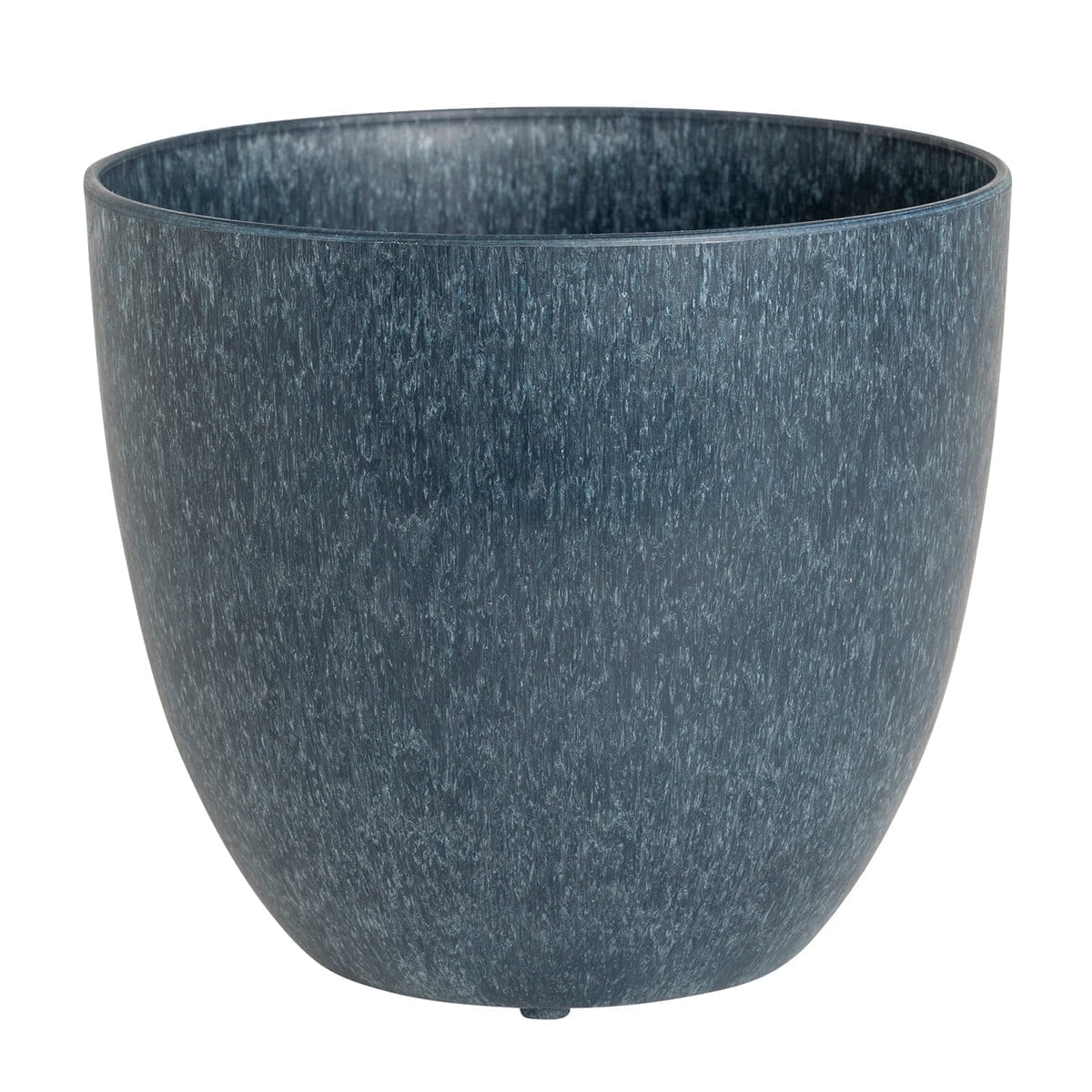 Root & Vessel Bola Round Planter, Navy, 7"