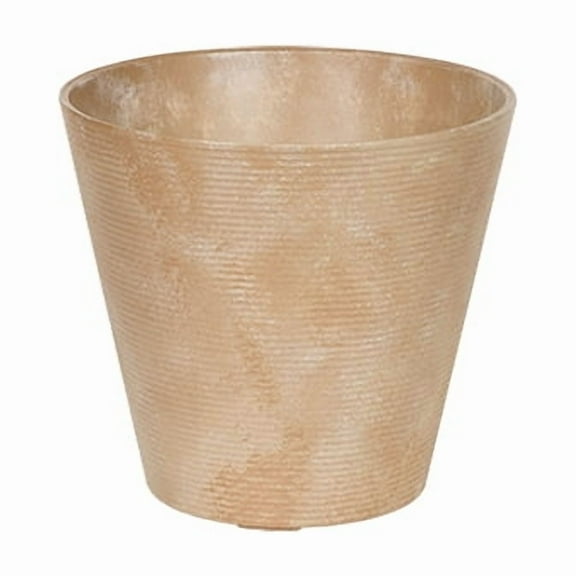 Root & Vessel Cali Round Planter, Taupe, 6"
