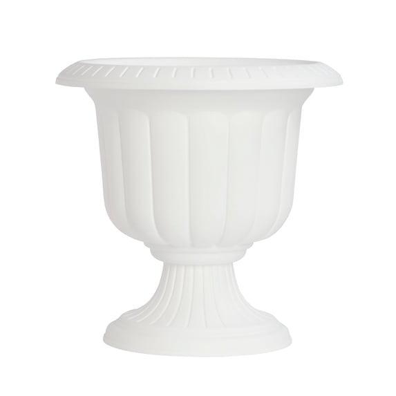 Root & Vessel Classic Urn Planter, White, 19"