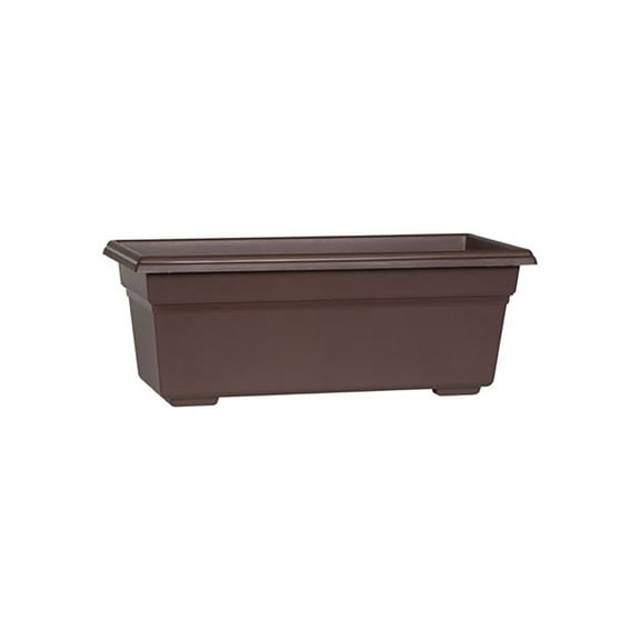 Root & Vessel Countryside Flower Box, Brown, 18"