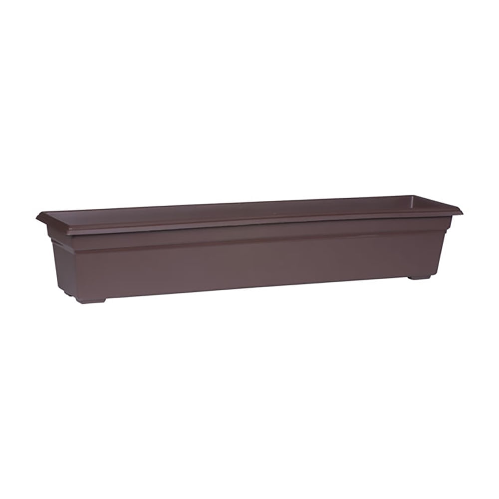 Root & Vessel Countryside Flower Box, Brown, 36"