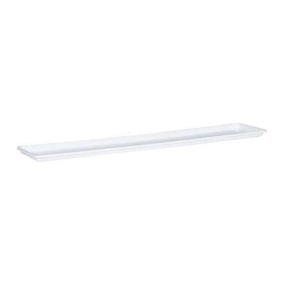 Root & Vessel Countryside Flower Box Tray, White, Extra Large, (34.5" x 6.5")