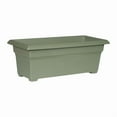 thumbnail image 1 of Root & Vessel Countryside Patio Planter, Sage, 27", 1 of 6