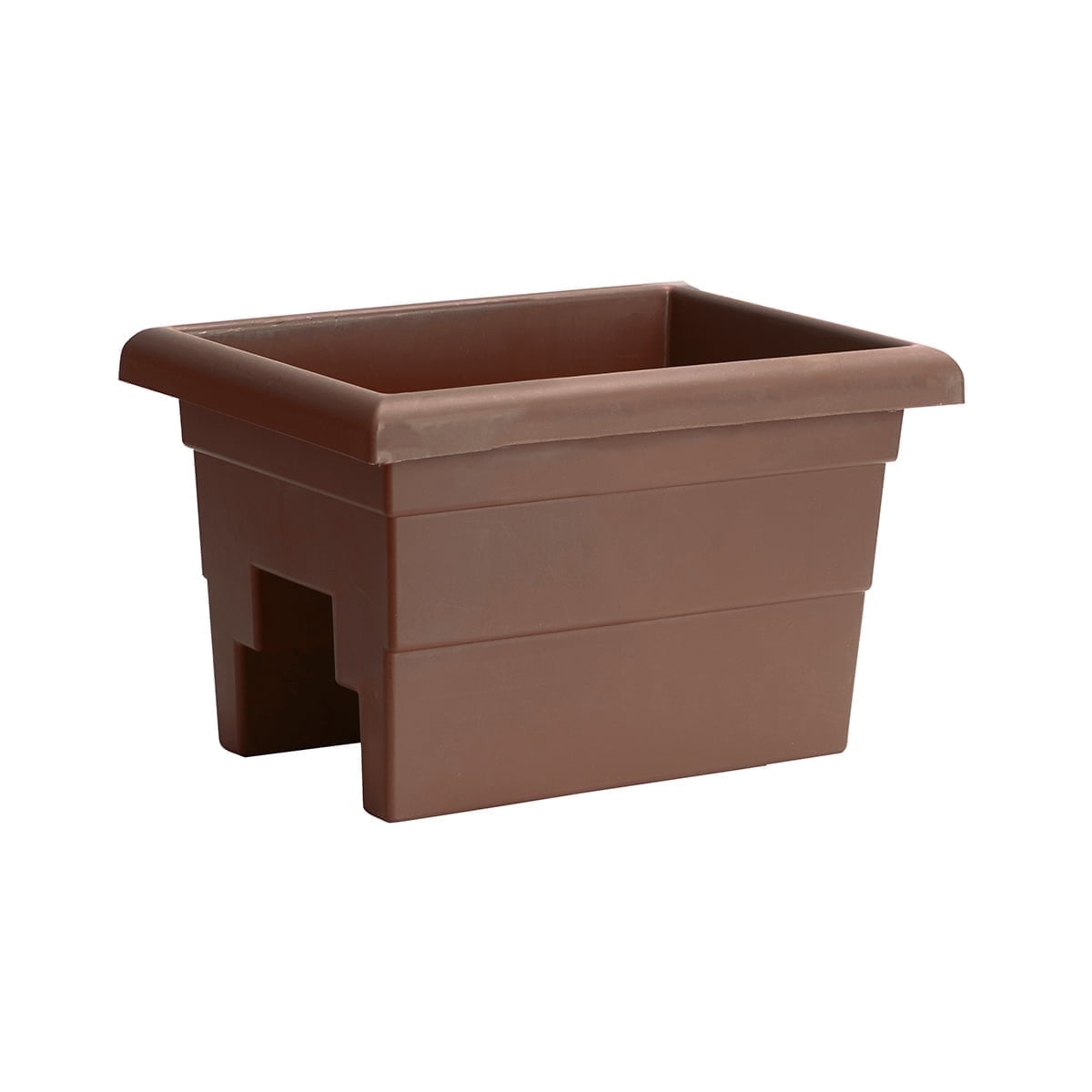 Root & Vessel Countryside Railing Planter, Brown, 16
