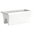 thumbnail image 1 of Root & Vessel Countryside Railing Planter, White, 24", 1 of 5