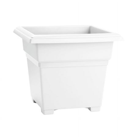 Root & Vessel Countryside Tub Planter, White, 18"