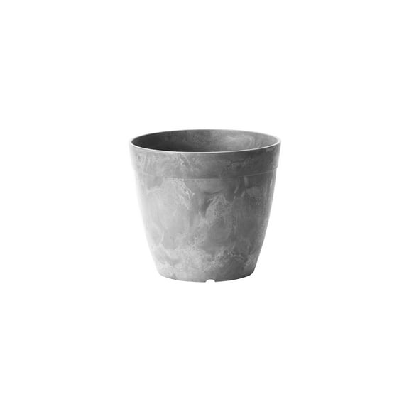 Root & Vessel Dolce Round Planter, Gray, 6"