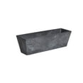 thumbnail image 1 of Root & Vessel Ella Flower Box, Black, 21.5", 1 of 3