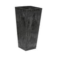 thumbnail image 1 of Root & Vessel Ella Tall Planter, Black, 27.5", 1 of 7