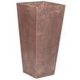 thumbnail image 1 of Root & Vessel Ella Tall Planter, Rust 35.5", 1 of 1