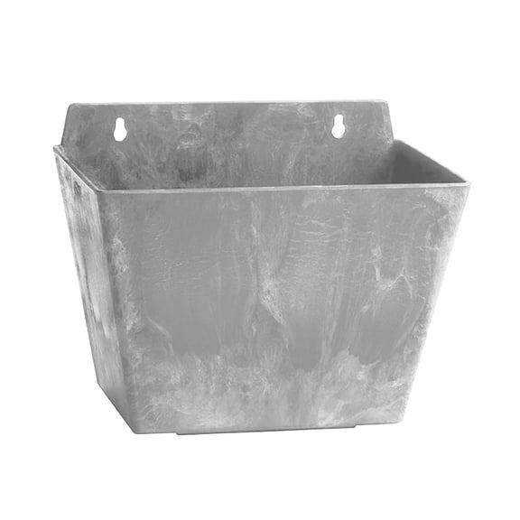 Root & Vessel Ella Wall Planter, Gray, 8.5"