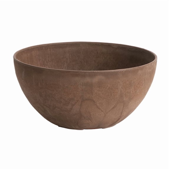 Root & Vessel Napa Bowl Planter, Rust, 10"