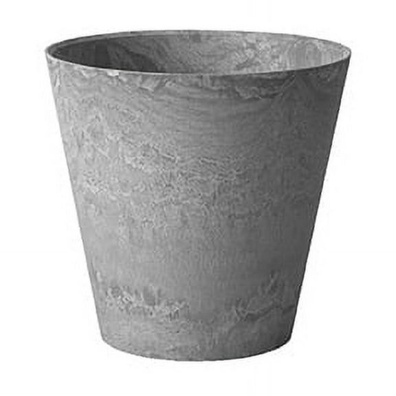 Root & Vessel Napa Round Planter, Gray, 6"