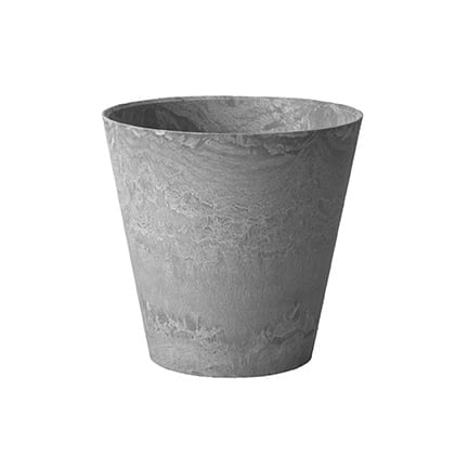 Root & Vessel Napa Round Planter, Gray, 8"