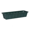 thumbnail image 1 of Root & Vessel Poly-Pro Flower Box / Liner, Green, 24", 1 of 5